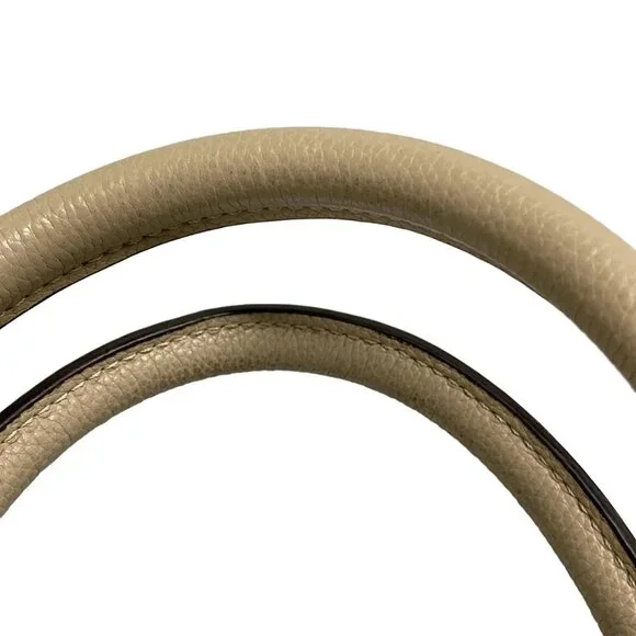 CELINE Luggage Mini Shopper 165213LUG.03UN Beige Drummed calfskin Handbag - Picture 9 of 16